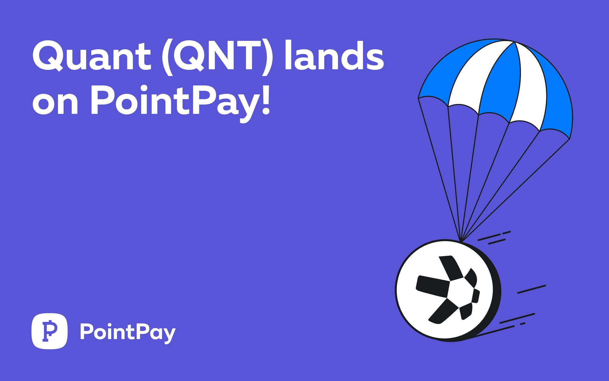 Introducing the brand new Quant (QNT) asset on PointPay!