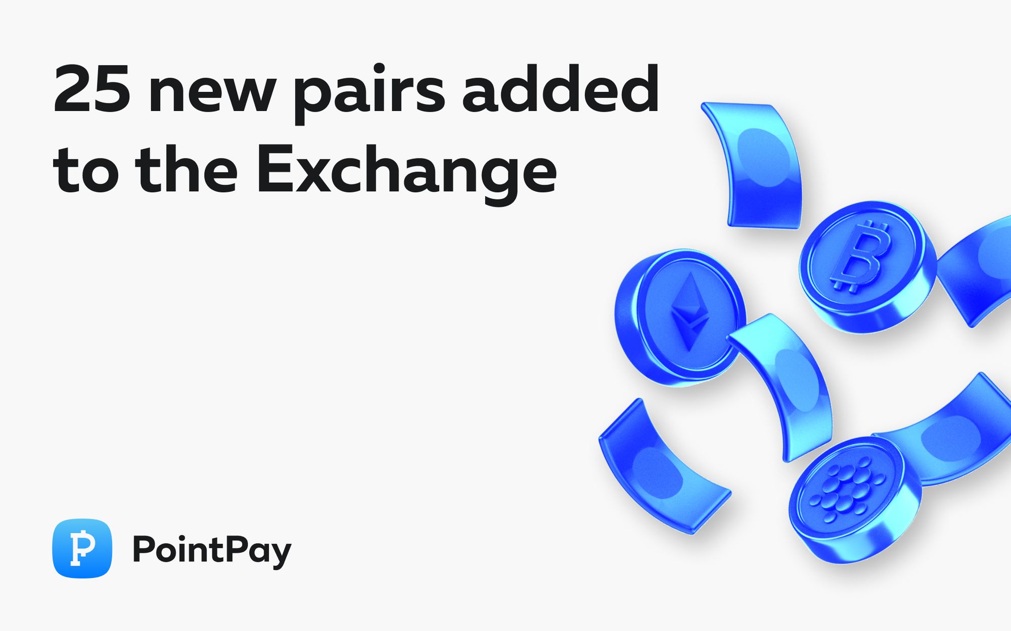 PointPay Expands Its Crypto Offerings with 25 New Trading Pairs