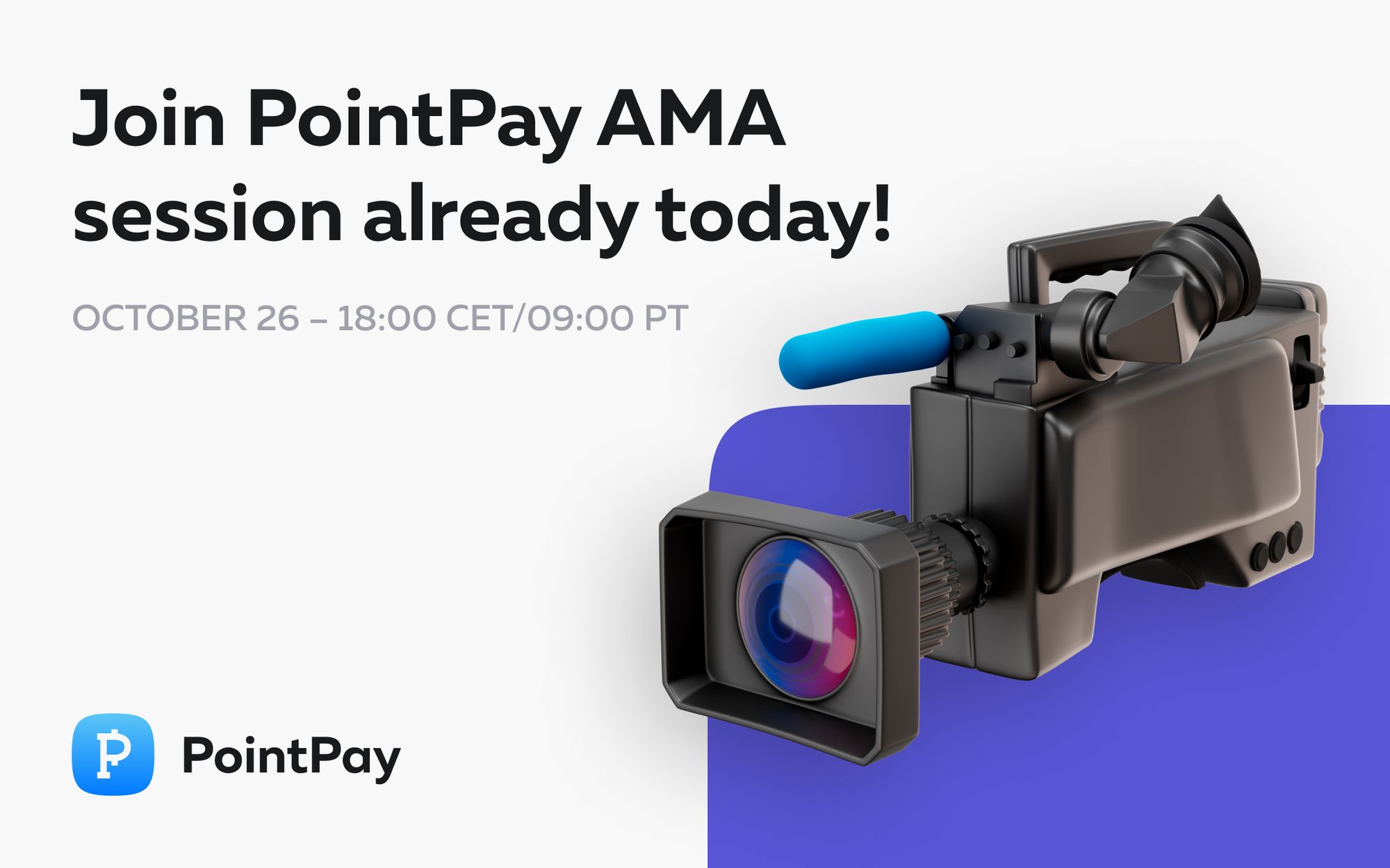 Upcoming PointPay AMA with CEO Vladimir Kardapoltsev