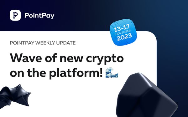 PointPay Weekly Update (13 - 17 November 2023)